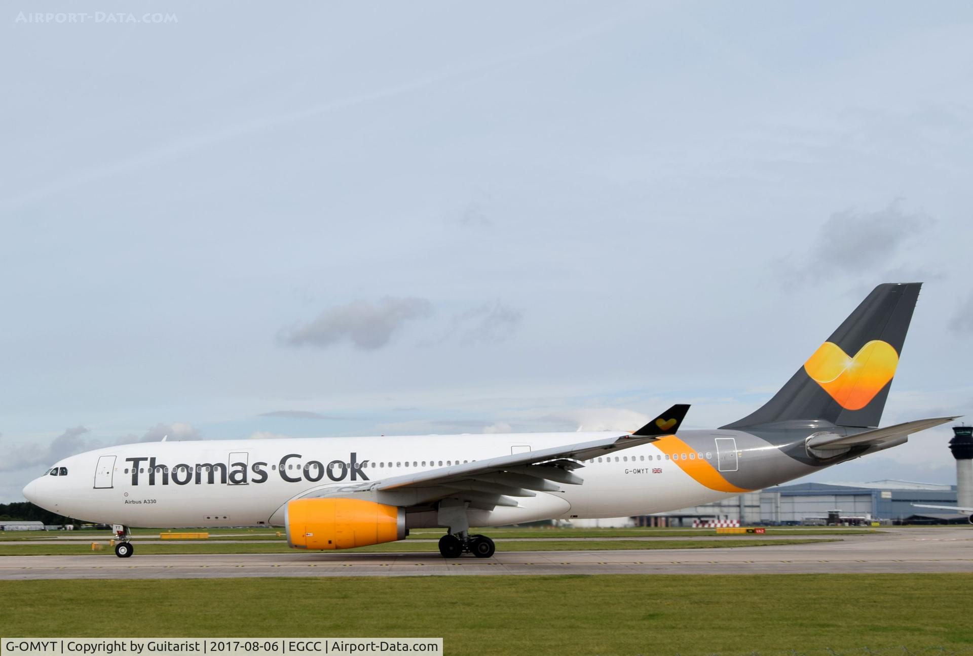 G-OMYT, 1999 Airbus A330-243 C/N 301, At Manchester