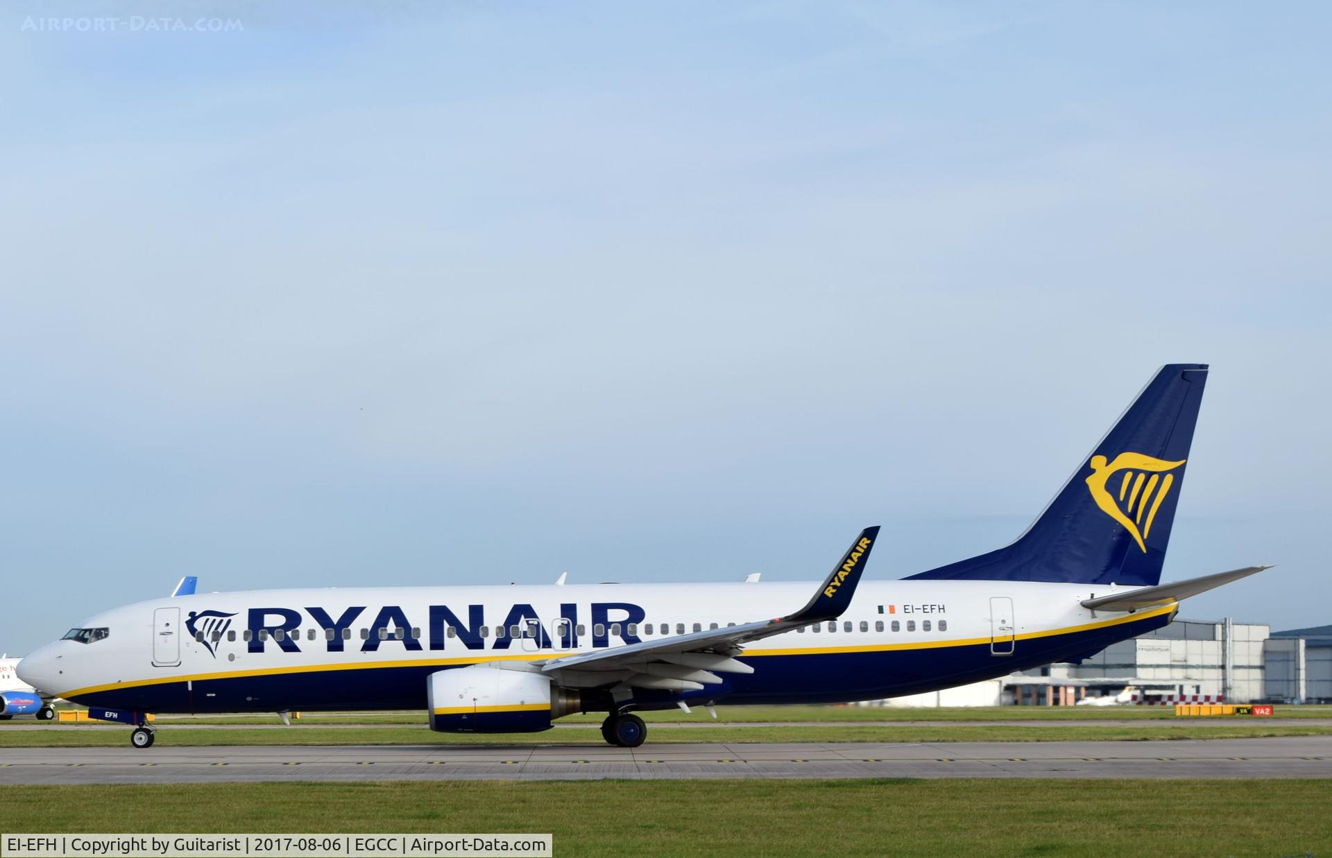 EI-EFH, 2009 Boeing 737-8AS C/N 35012, At Manchester