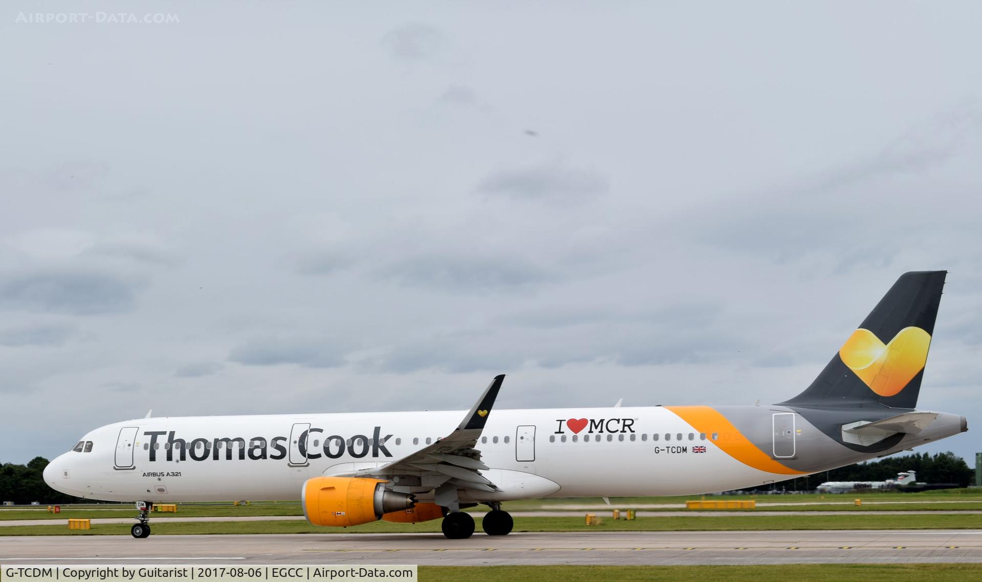 G-TCDM, 2016 Airbus A321-211 C/N 7003, At Manchester