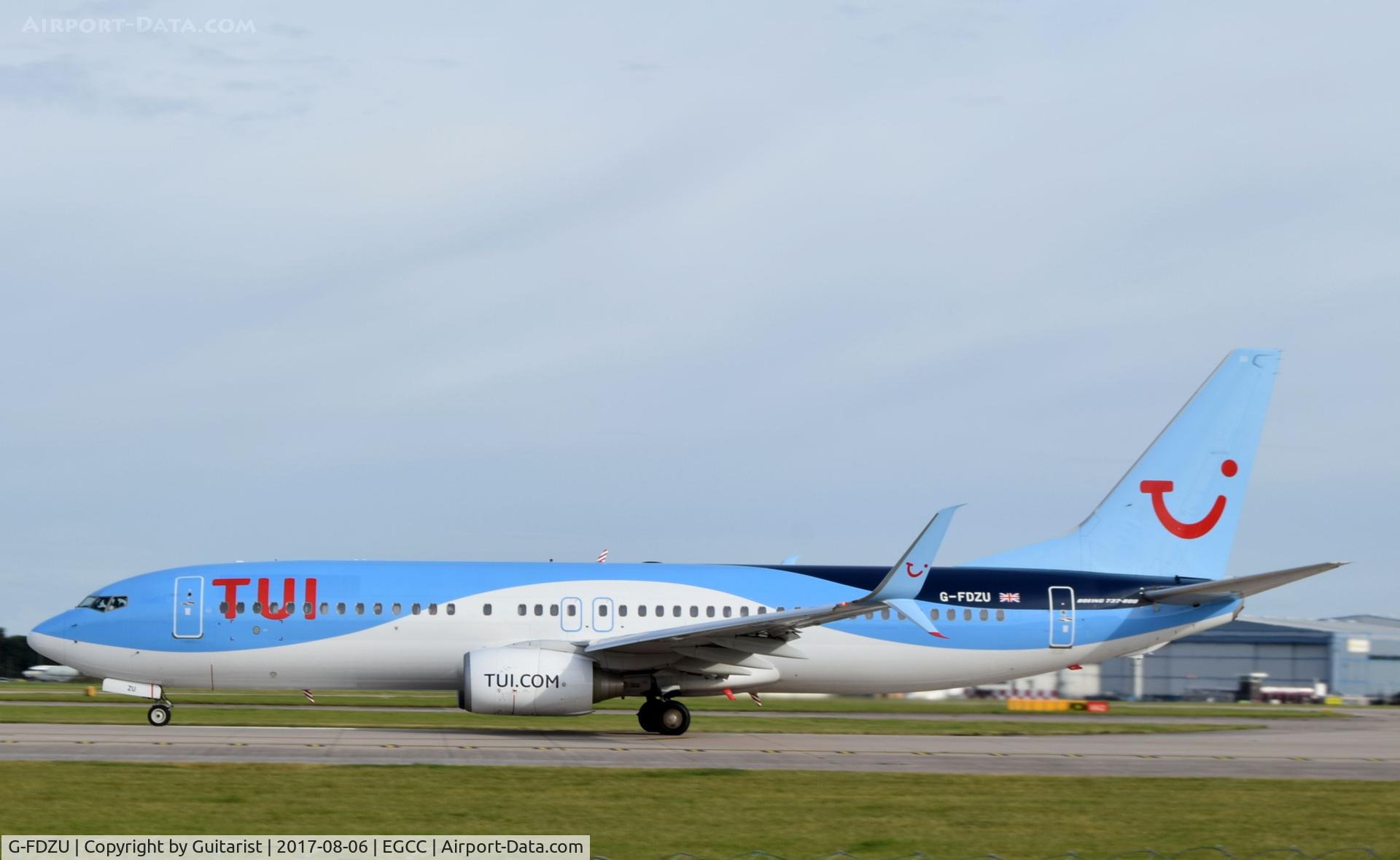 G-FDZU, 2011 Boeing 737-8K5 C/N 37253, At Manchester