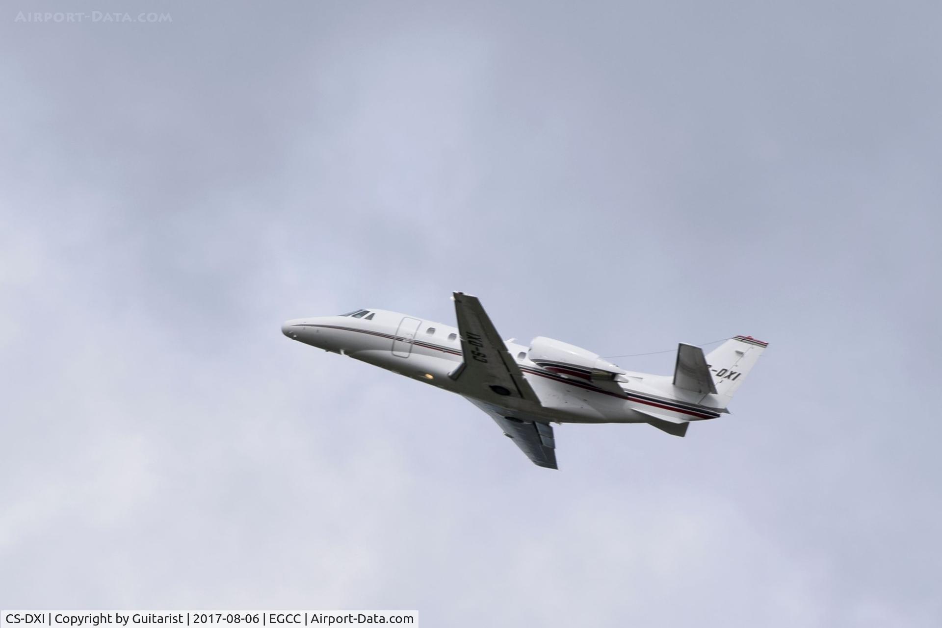 CS-DXI, 2006 Cessna 560 Citation XLS C/N 560-5621, At Manchester