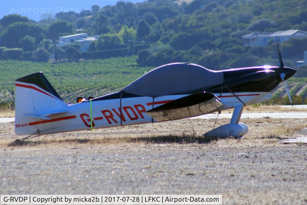 G-RVDP, 2004 Vans RV-4 C/N PFA 181-13416, Parked