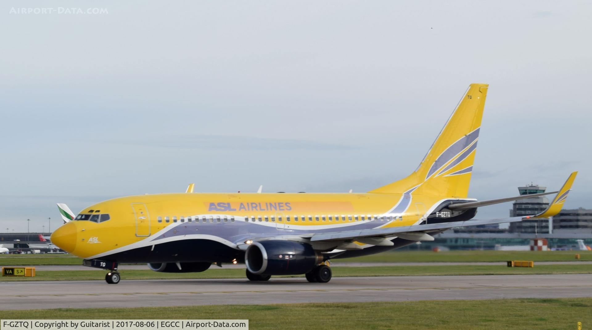 F-GZTQ, 1999 Boeing 737-73S C/N 29080, At Manchester