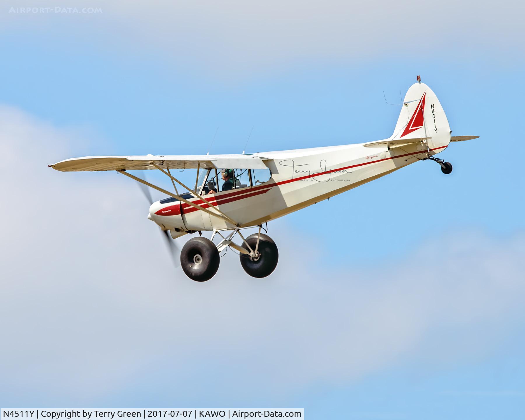 N4511Y, 1971 Piper PA-18-150 Super Cub C/N 18-8932, KAWO