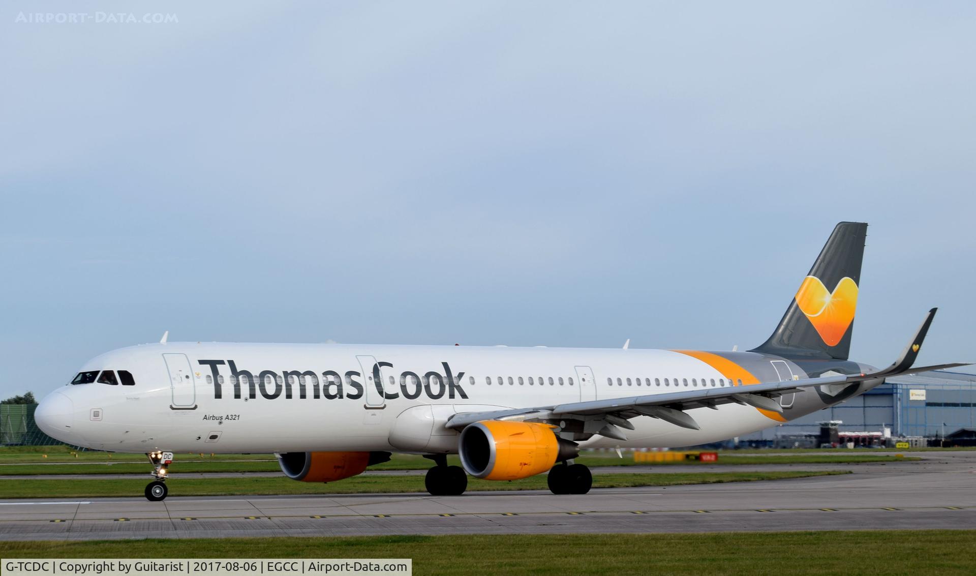G-TCDC, 2013 Airbus A321-211 C/N 5872, At Manchester