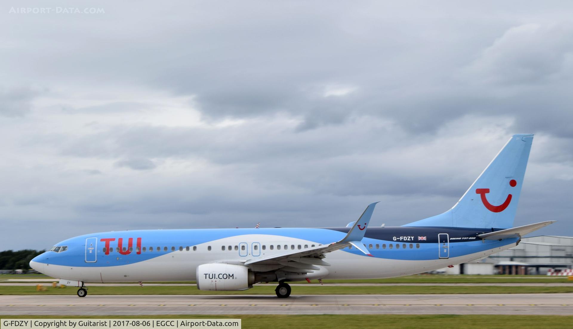 G-FDZY, 2011 Boeing 737-8K5 C/N 37261, At Manchester