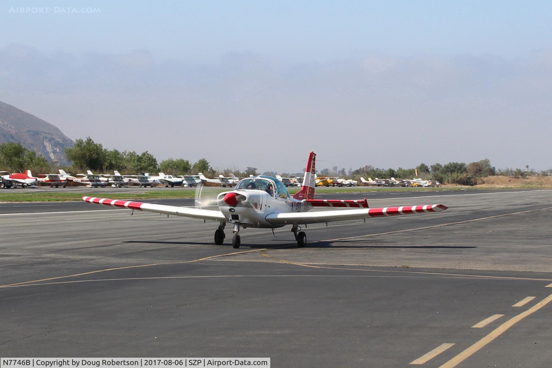 N7746B, 1992 FFA AS-202/18A-4 Bravo C/N 238, 1992 Ffa Flugzeugwerke Altenrhein AG AS-202/18A4 BRAVO, Lycoming AEIO-360-B1F 180 Hp, CS prop, fully aerobatic, chutes typically worn, taxi. ONLY ONE IN AMERICA!