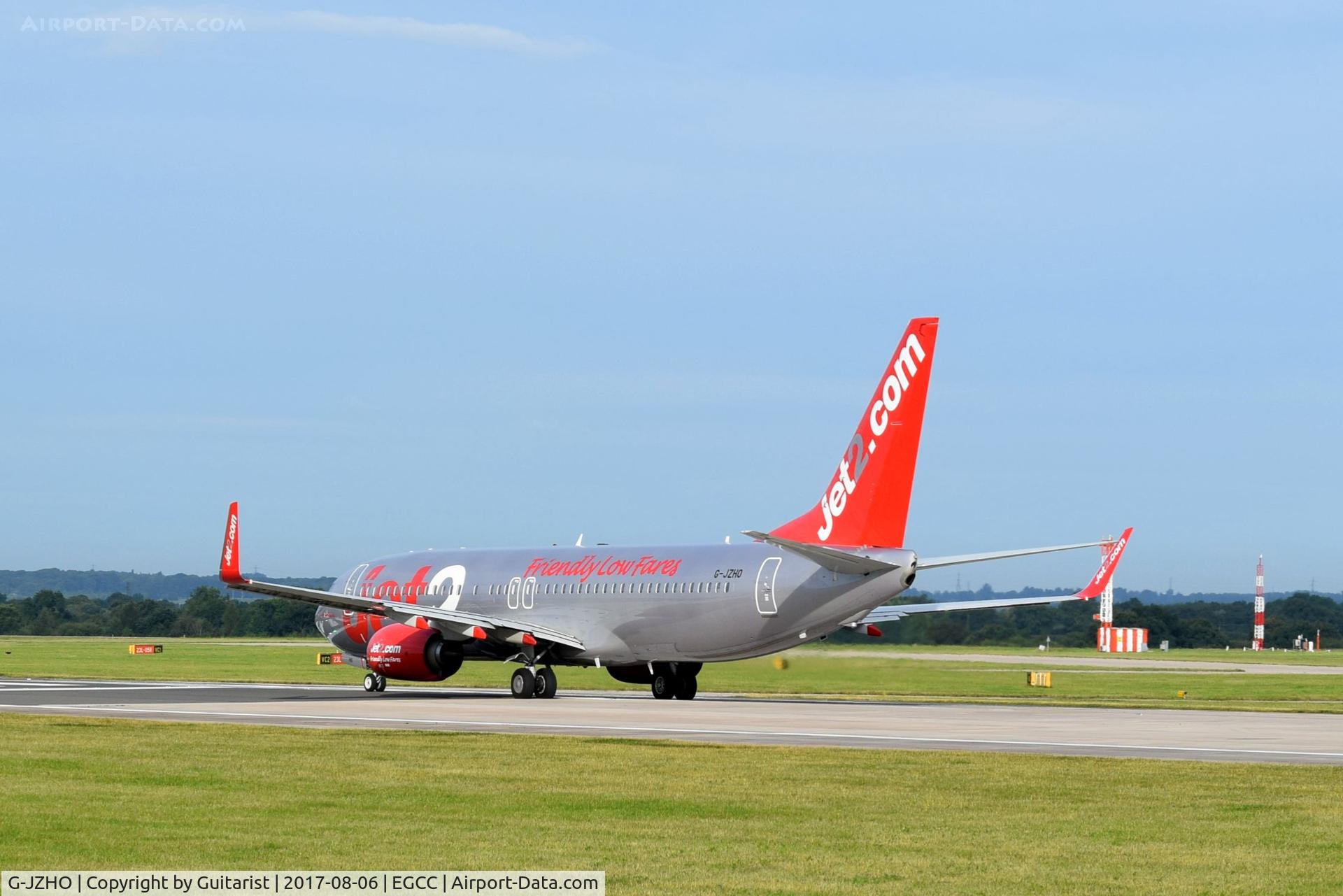 G-JZHO, 2016 Boeing 737-8MG C/N 63569, At Manchester