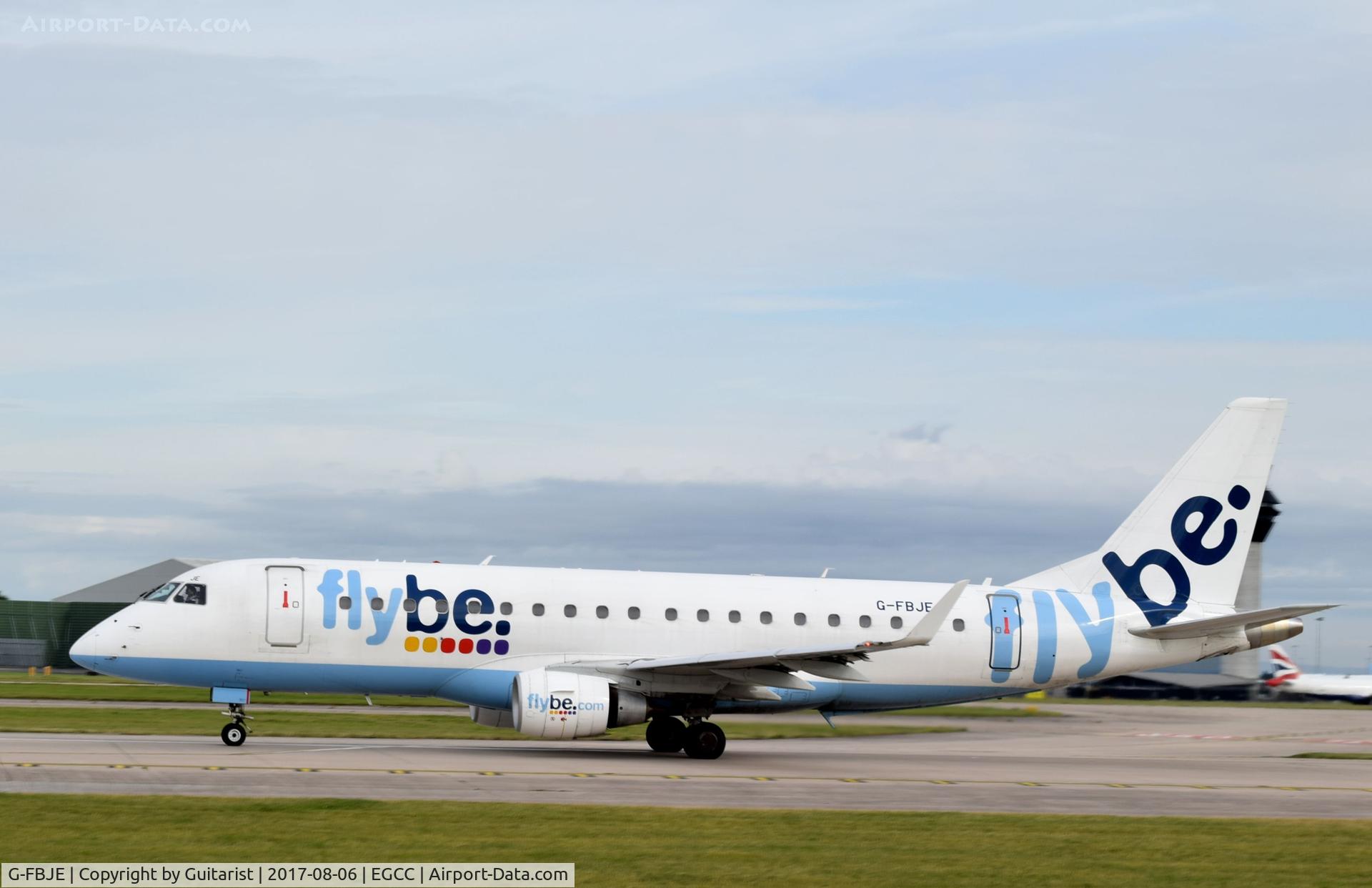 G-FBJE, 2012 Embraer 175STD (ERJ-170-200) C/N 17000336, At Manchester