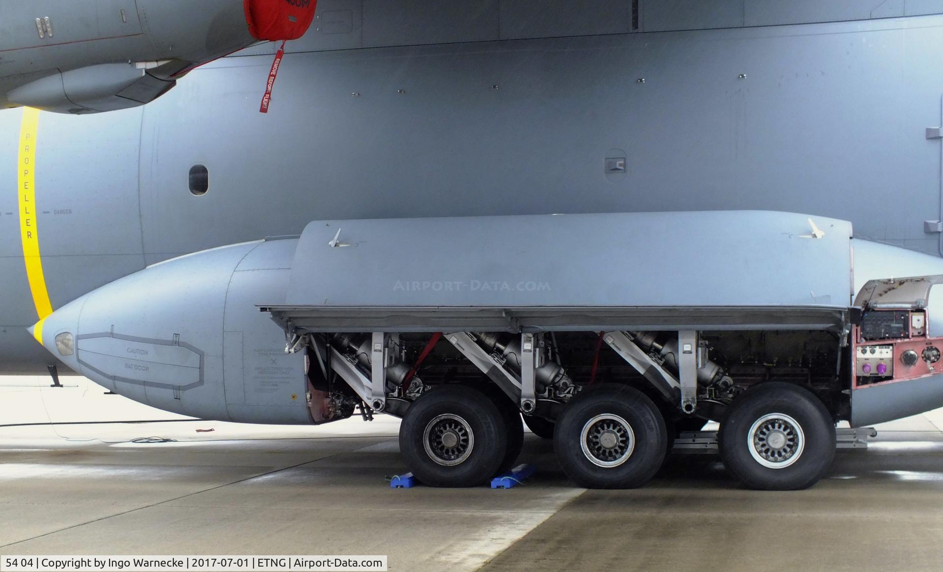 54 04, 2016 Airbus A400M Atlas C/N 035, Airbus A400M Atlas of the Luftwaffe (German Air Force) at the NAEWF 35 years jubilee display Geilenkirchen 2017