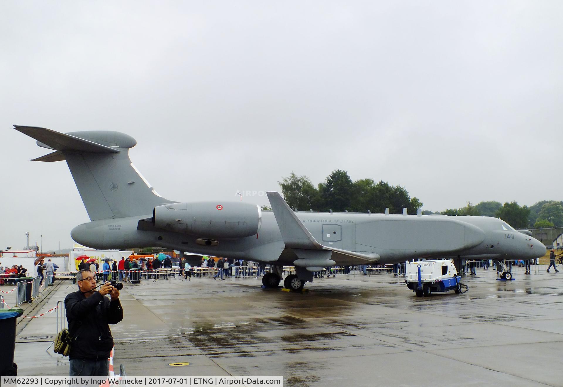 MM62293, 2013 Gulfstream E-550A (GV-SP) AEW C/N 5429, Gulfstream E-550A CAEW of the Aeronautica Militare Italiana AMI (Italian Air Force) at the NAEWF 35 years jubilee display Geilenkirchen 2017