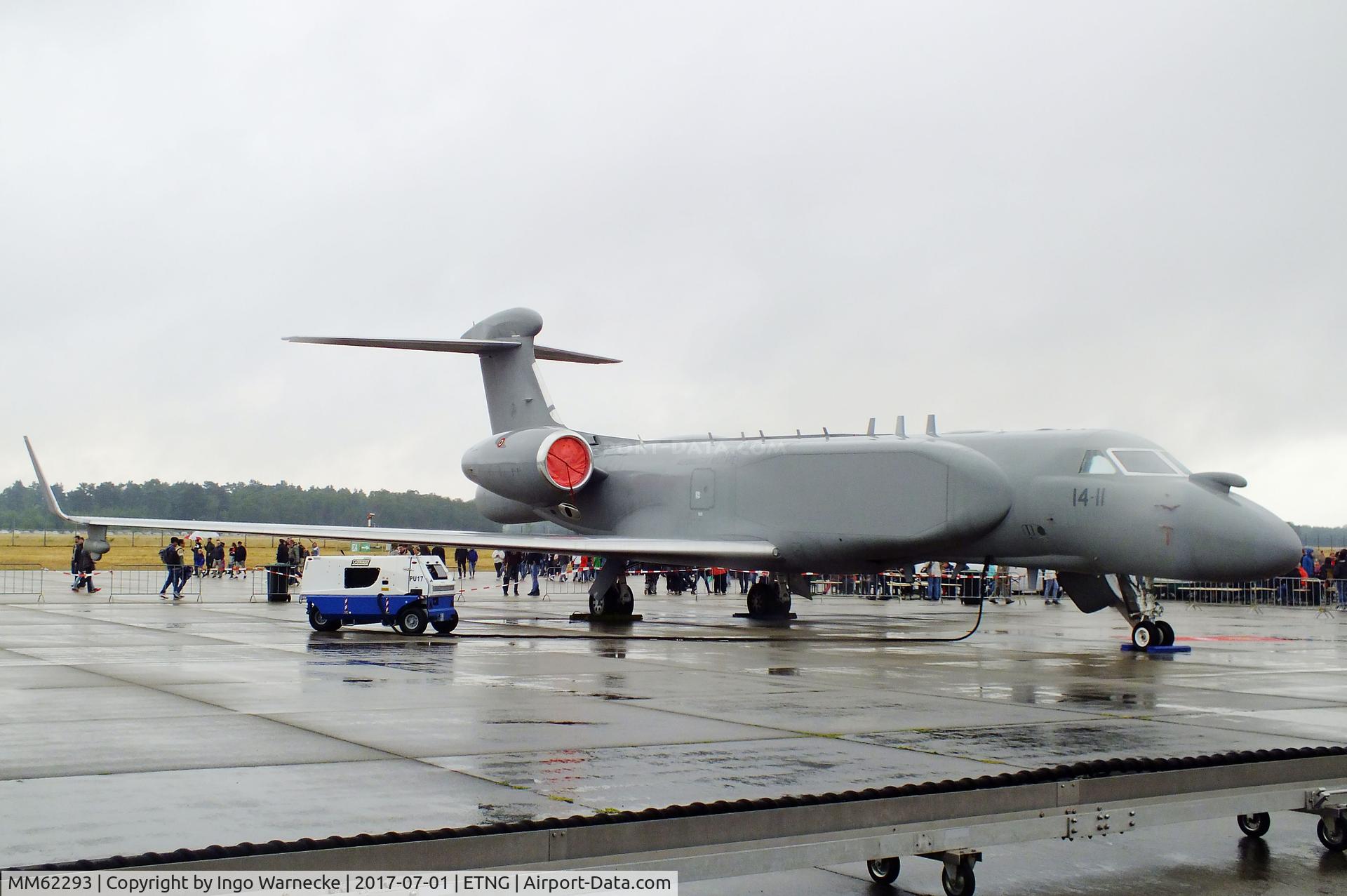 MM62293, 2013 Gulfstream E-550A (GV-SP) AEW C/N 5429, Gulfstream E-550A CAEW of the Aeronautica Militare Italiana AMI (Italian Air Force) at the NAEWF 35 years jubilee display Geilenkirchen 2017