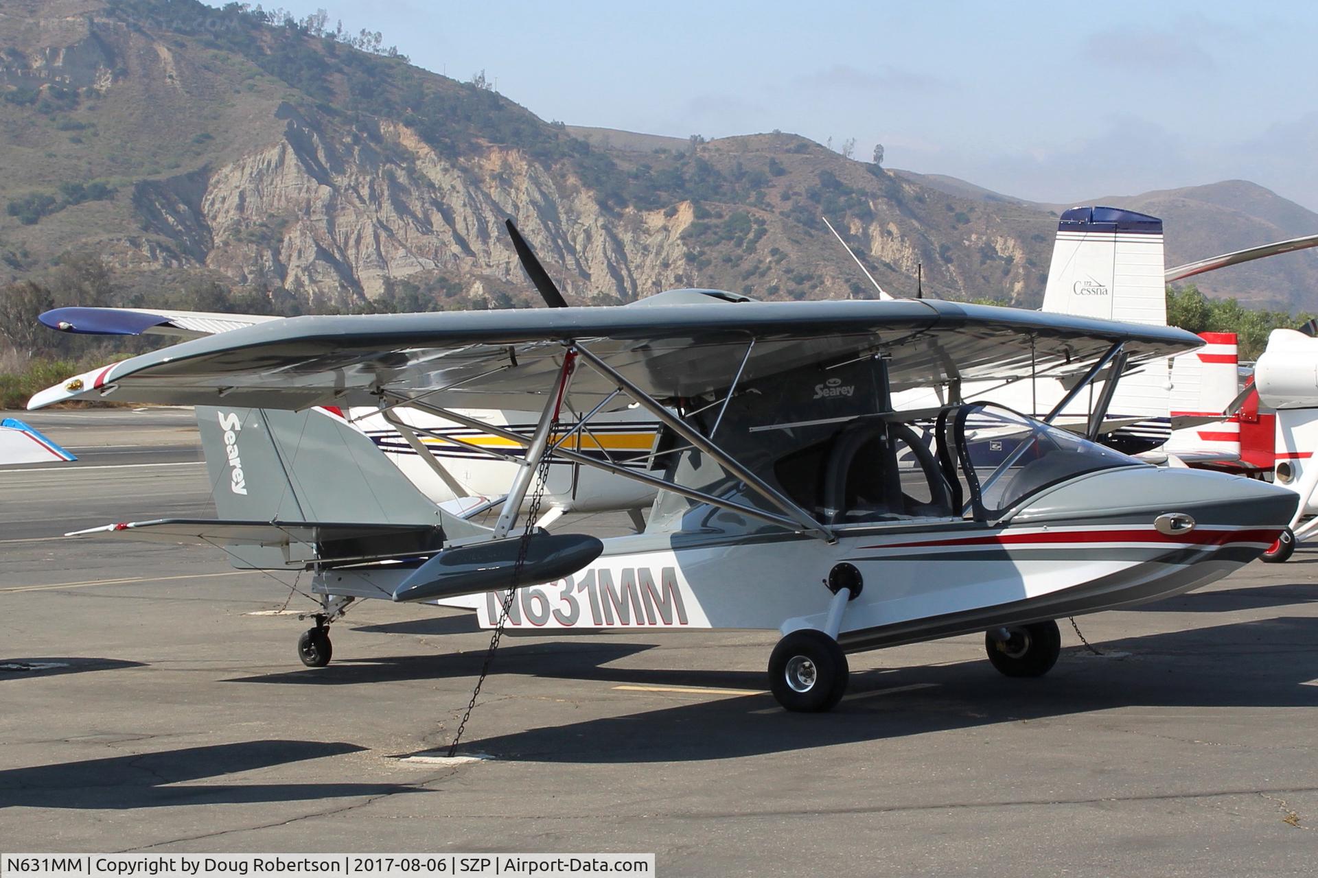 N631MM, 2015 Progressive Aerodyne Searey Sport LSA C/N 1040, 2015 Progressive Aerodyne Inc. SEAREY SPORT 914 Amphibian LSA, Rotax 914UL 115 Hp pusher prop