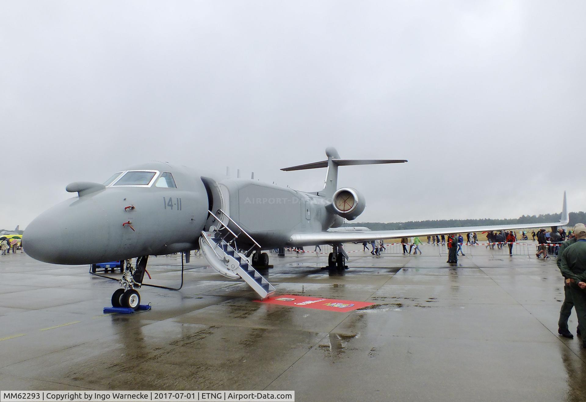 MM62293, 2013 Gulfstream E-550A (GV-SP) AEW C/N 5429, Gulfstream E-550A CAEW of the Aeronautica Militare Italiana AMI (Italian Air Force) at the NAEWF 35 years jubilee display Geilenkirchen 2017