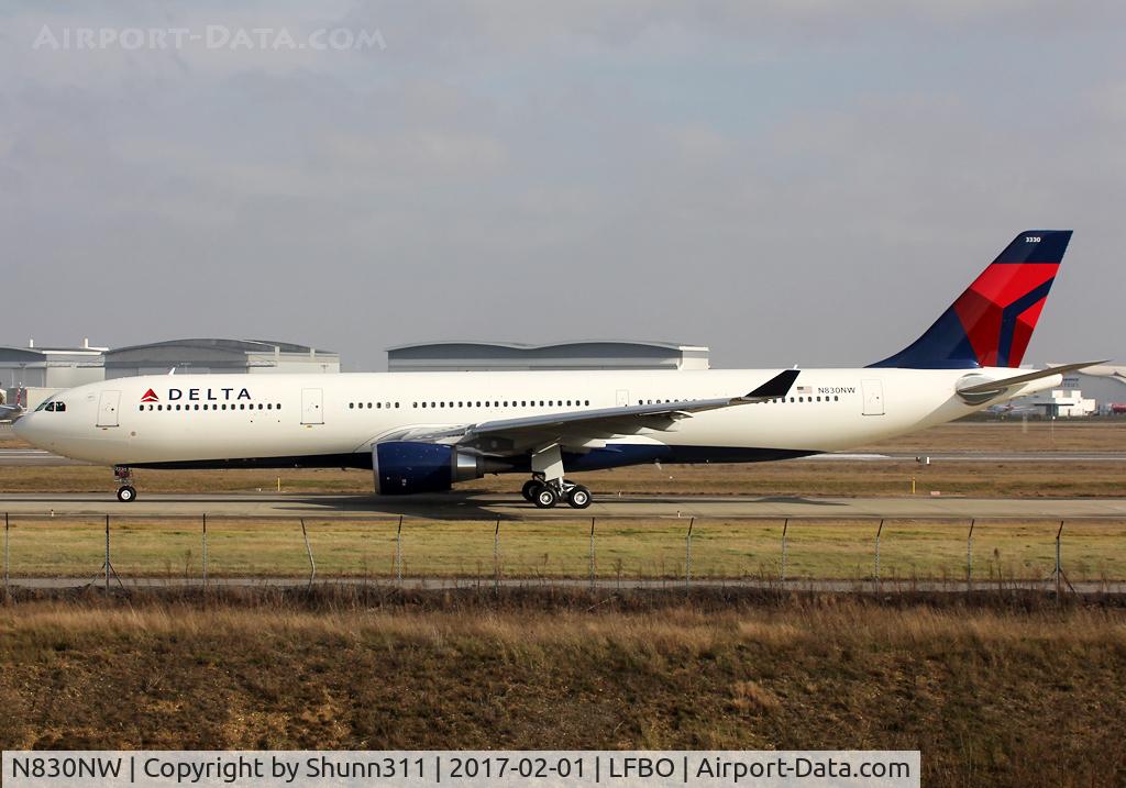 N830NW, 2016 Airbus A330-302 C/N 1769, Delivery day...