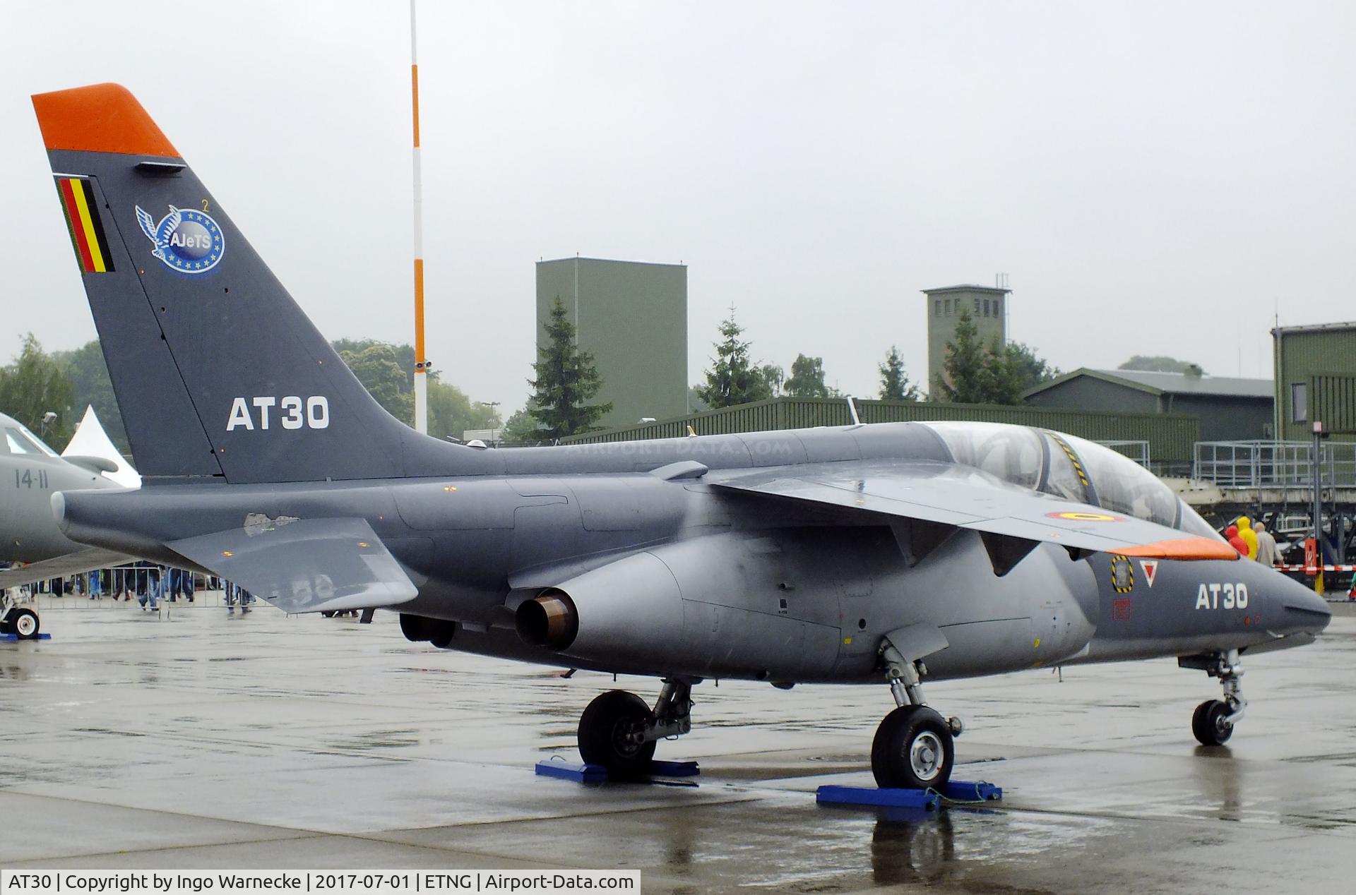 AT30, Dassault-Dornier Alpha Jet 1B C/N B30/1145, Dassault-Breguet/Dornier Alpha Jet 1B of the Force Aerienne Belge at the NAEWF 35 years jubilee display Geilenkirchen 2017