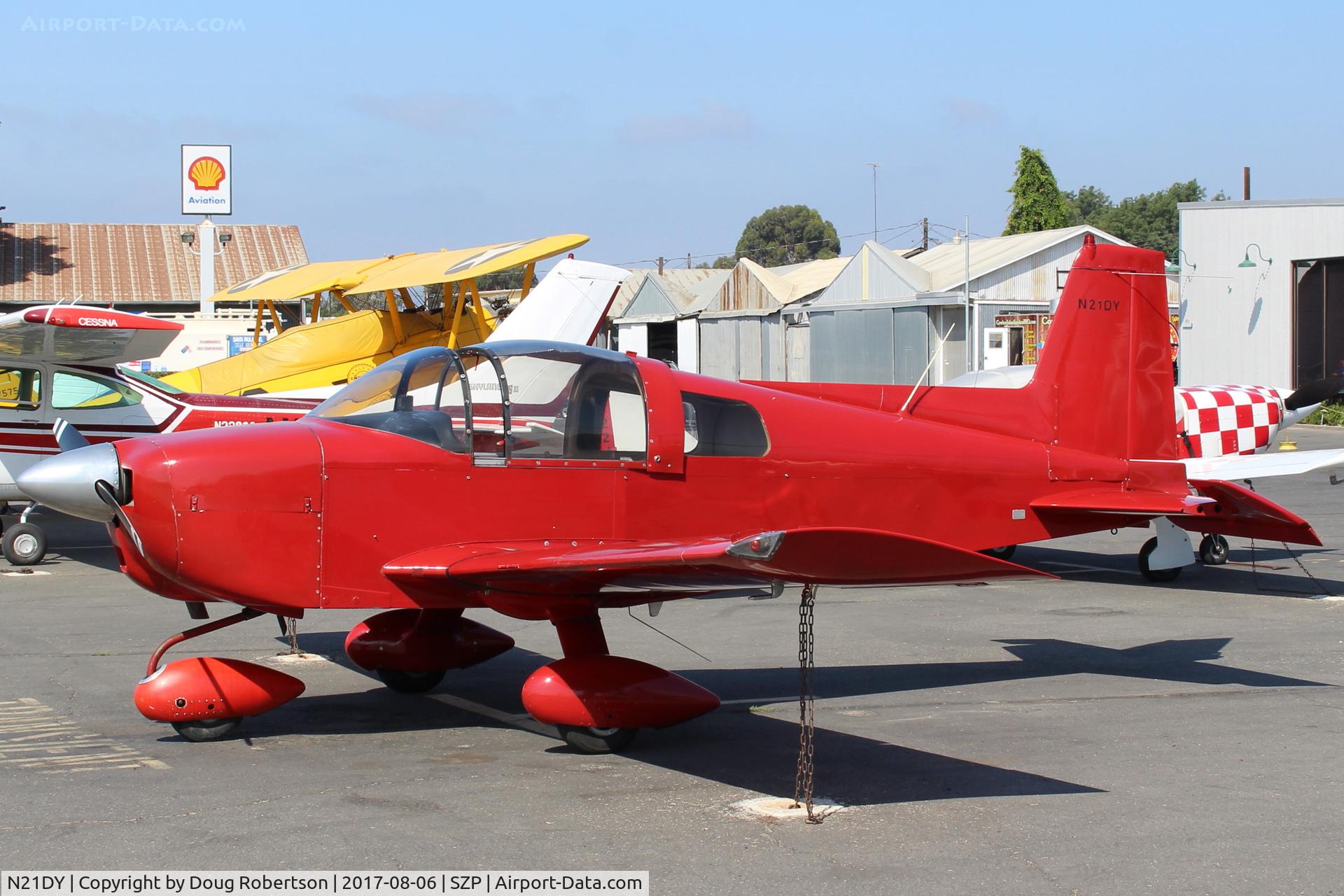 N21DY, 1970 American AA-1 Yankee C/N AA1-0431, 1970 American Aviation AA-1, Lycoming O-235 115 Hp, design by the late Jim Bede.