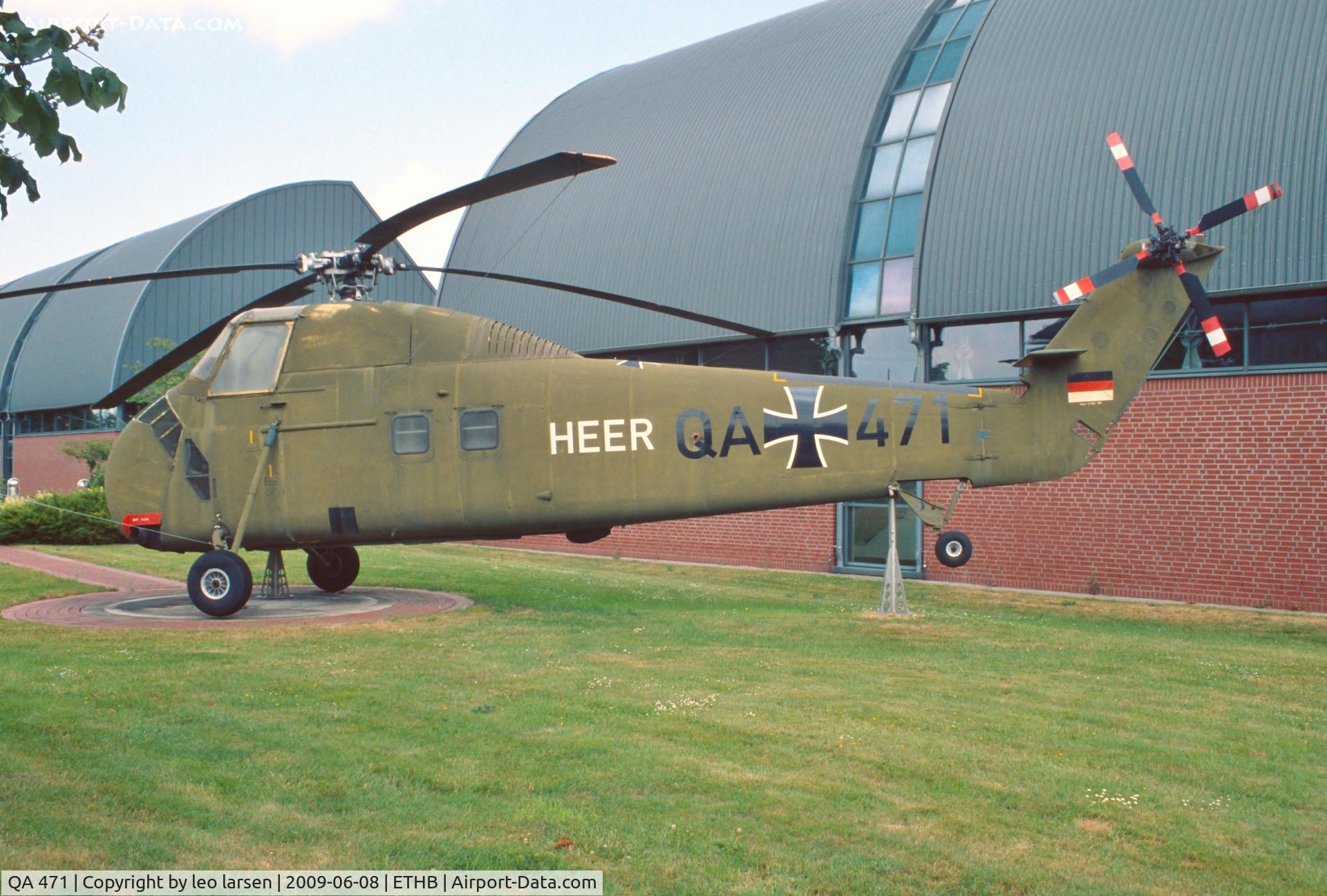 QA 471, Sikorsky H-34A (S-58) C/N SA 101, Bückeburg 8.6.2009