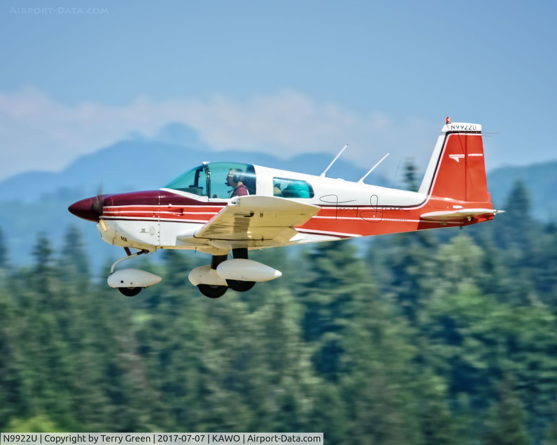 N9922U, 1978 Grumman American AA-1C Lynx C/N AA1C0156, KAWO