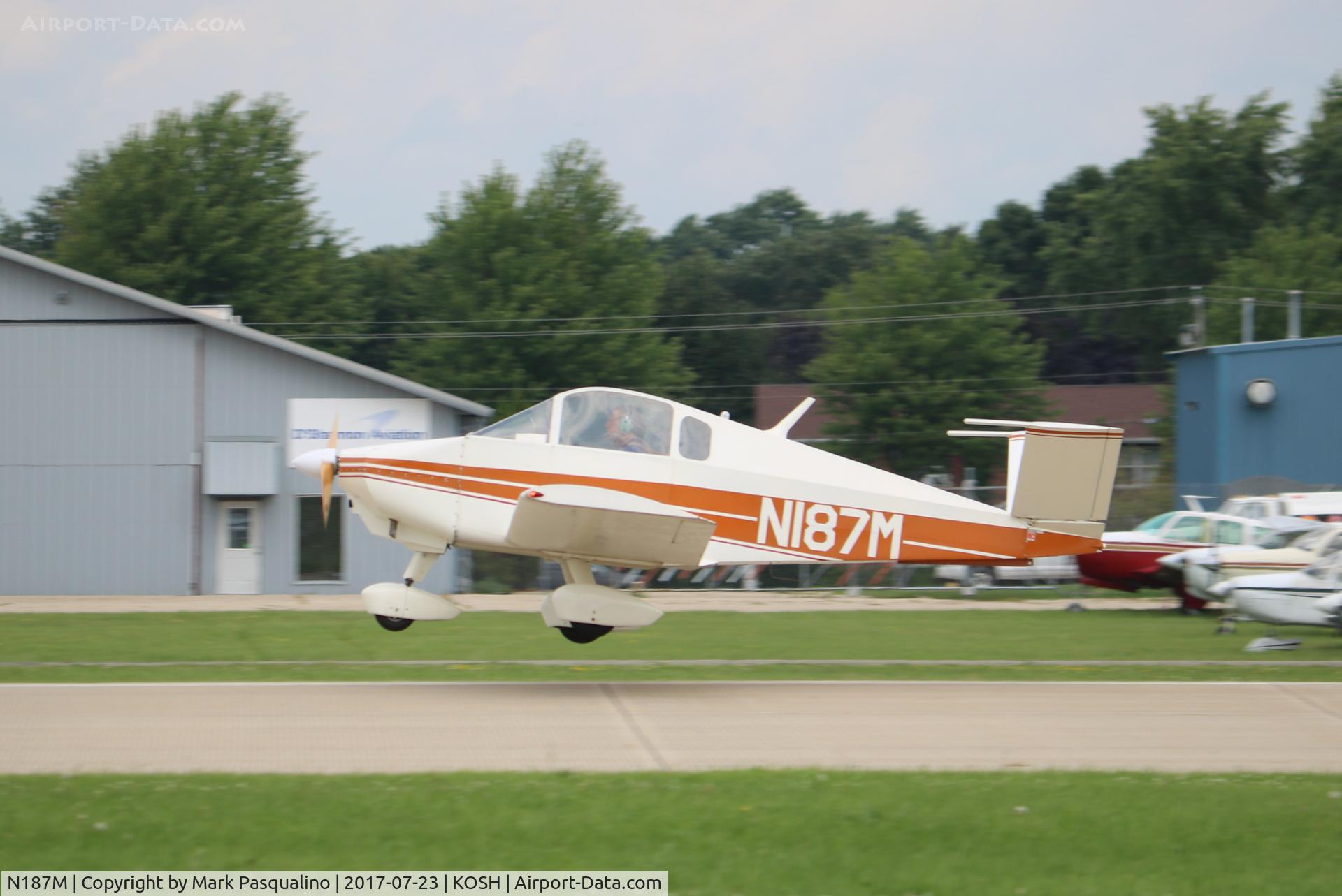 N187M, 1975 Davis DA-2A C/N GM-1, Davis DA-2A