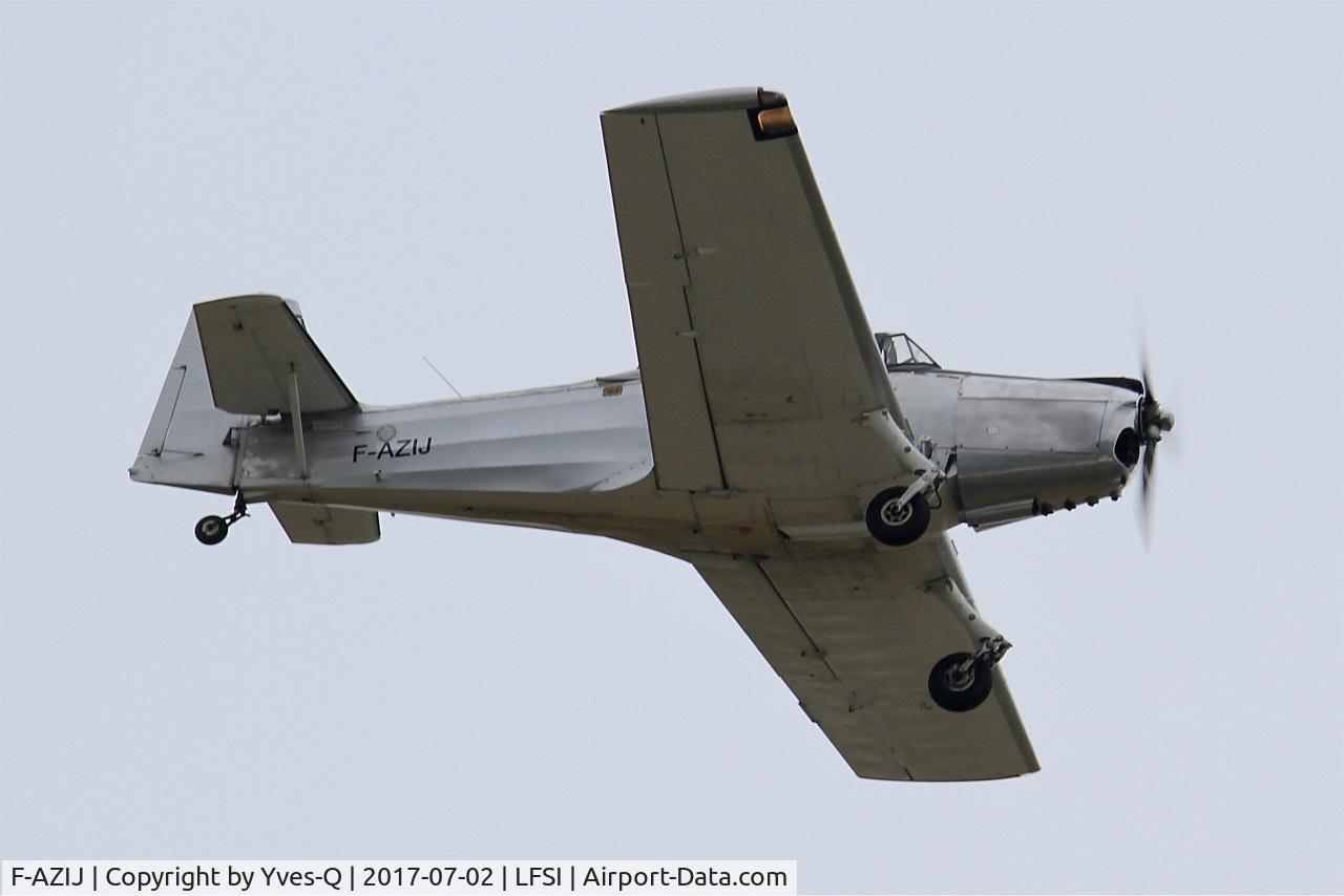 F-AZIJ, 1961 Nord 3202B-1 Master C/N 85, Nord 3202B-1 Master, On display, St Dizier-Robinson Air Base 113 (LFSI) Open day 2017