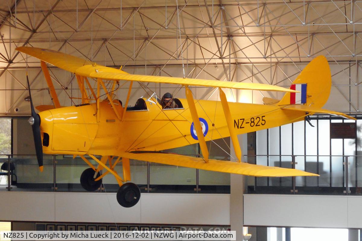 NZ825, 1944 De Havilland (New Zealand) DH-82A Tiger Moth C/N DHNZ161, At the Air Force Museum in Christchurch