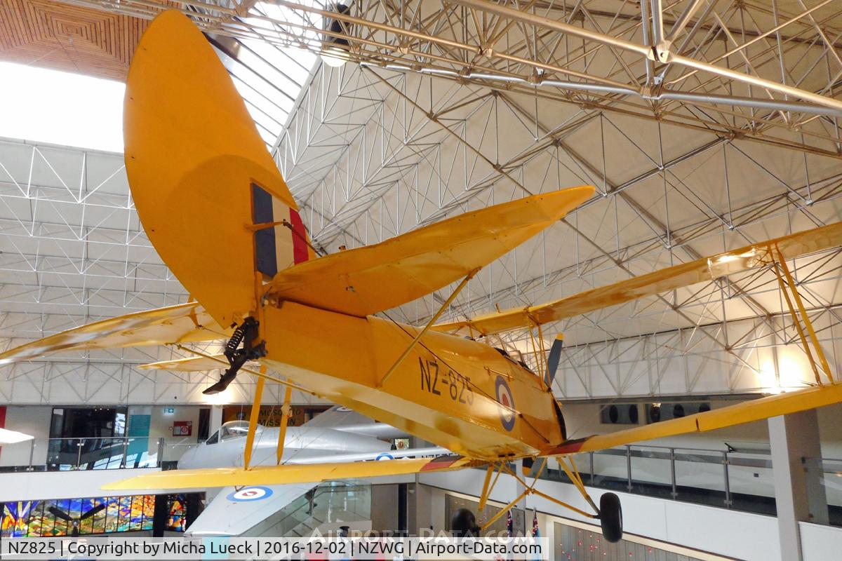 NZ825, 1944 De Havilland (New Zealand) DH-82A Tiger Moth C/N DHNZ161, At the Air Force Museum in Christchurch