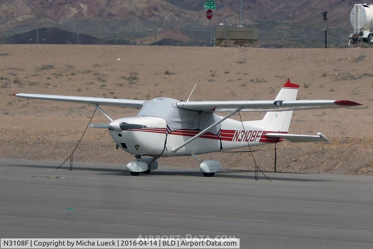 N3108F, 1960 Cessna 172B C/N 17248297, At Boulder City