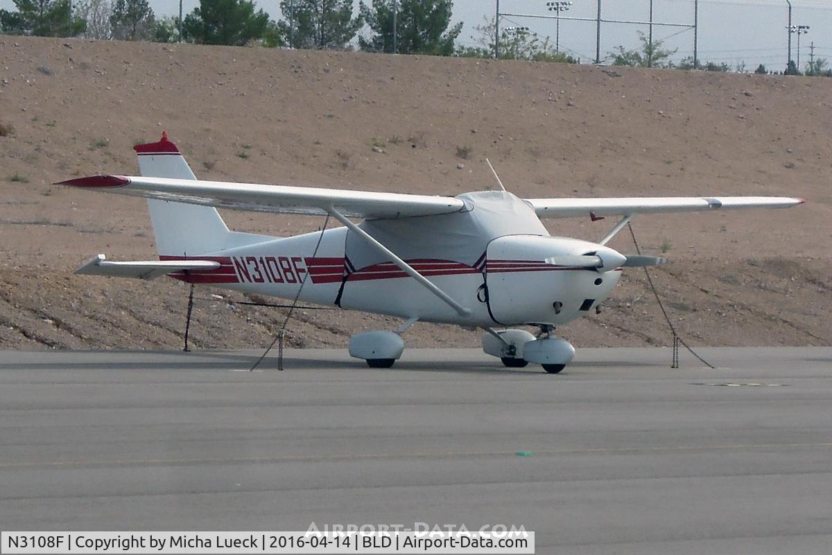 N3108F, 1960 Cessna 172B C/N 17248297, At Boulder City