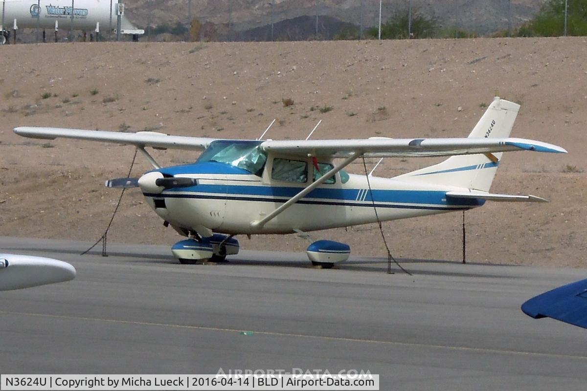 N3624U, 1963 Cessna 182F Skylane C/N 18255024, At Boulder City