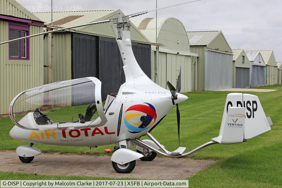 G-DISP, 2016 RotorSport UK Calidus C/N RSUK/CALS/030, RotorSport UK Calidus at Fishburn Airfield UK, prior to performing at this year's Sunderland Airshow. July 23rd 2017.