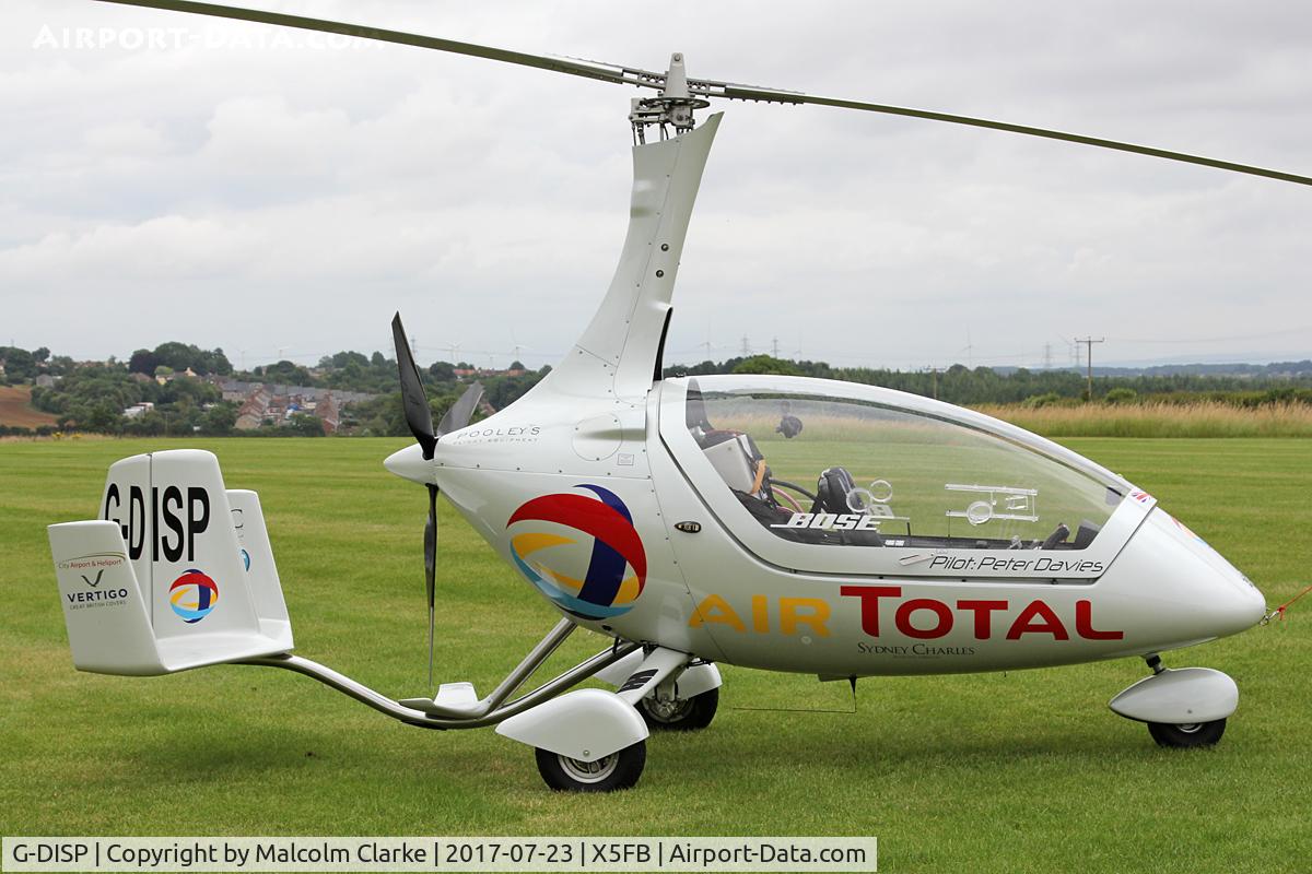 G-DISP, 2016 RotorSport UK Calidus C/N RSUK/CALS/030, RotorSport UK Calidus at Fishburn Airfield UK, prior to performing at this year's Sunderland Airshow. July 23rd 2017.