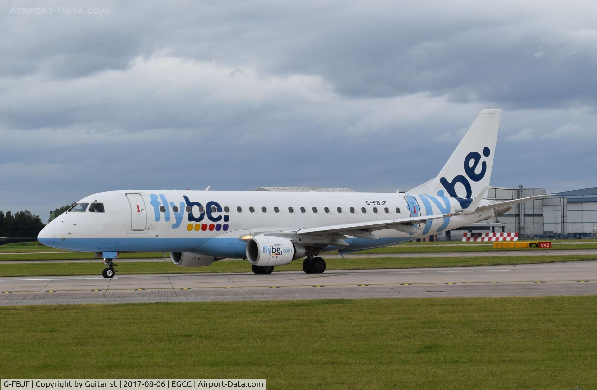 G-FBJF, 2012 Embraer 175STD (ERJ-170-200) C/N 17000341, At Manchester