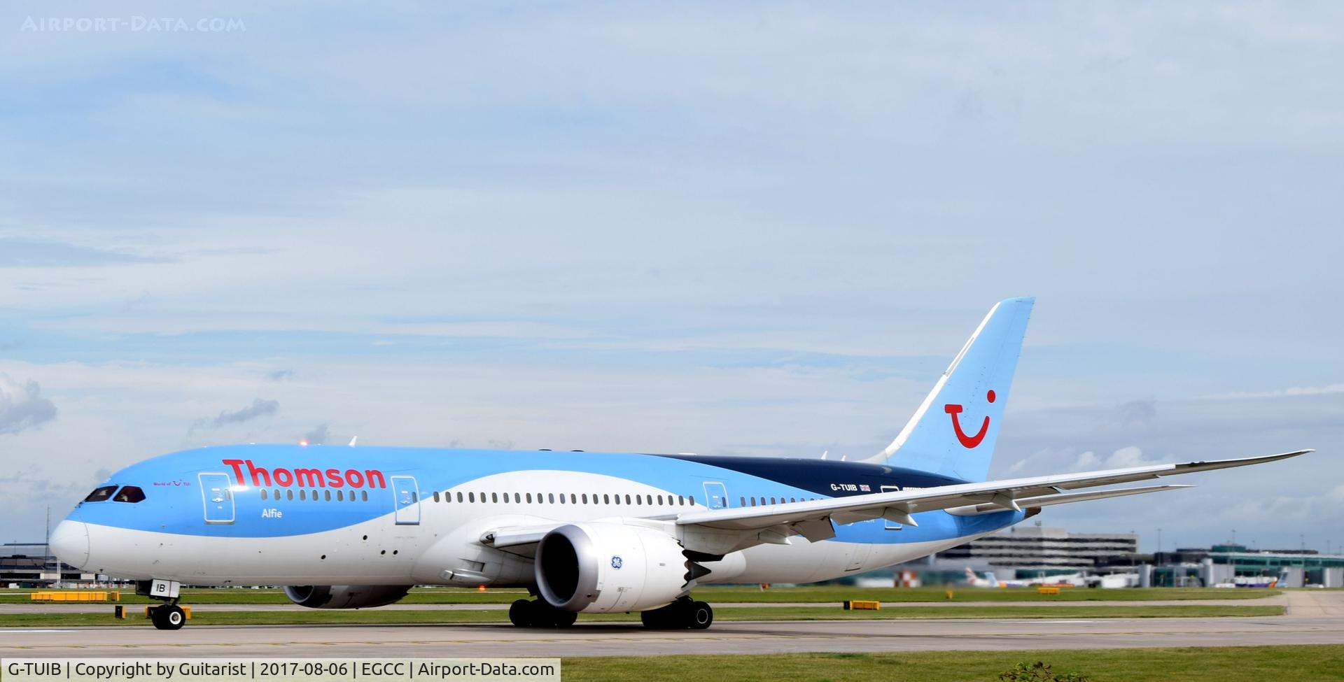G-TUIB, 2013 Boeing 787-8 Dreamliner C/N 34423, At Manchester