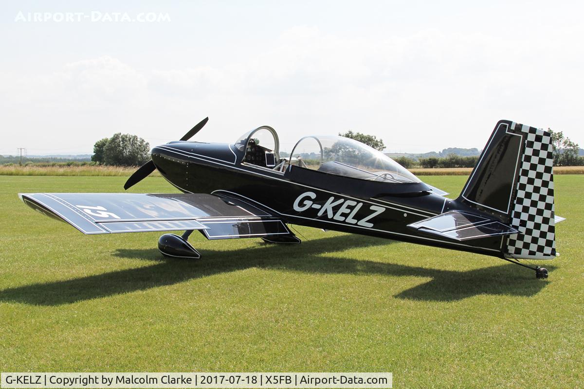 G-KELZ, 2003 Vans RV-8 C/N PFA 303-13665, Vans RV-8 at Fishburn Airfield UK, July 18th 2017.