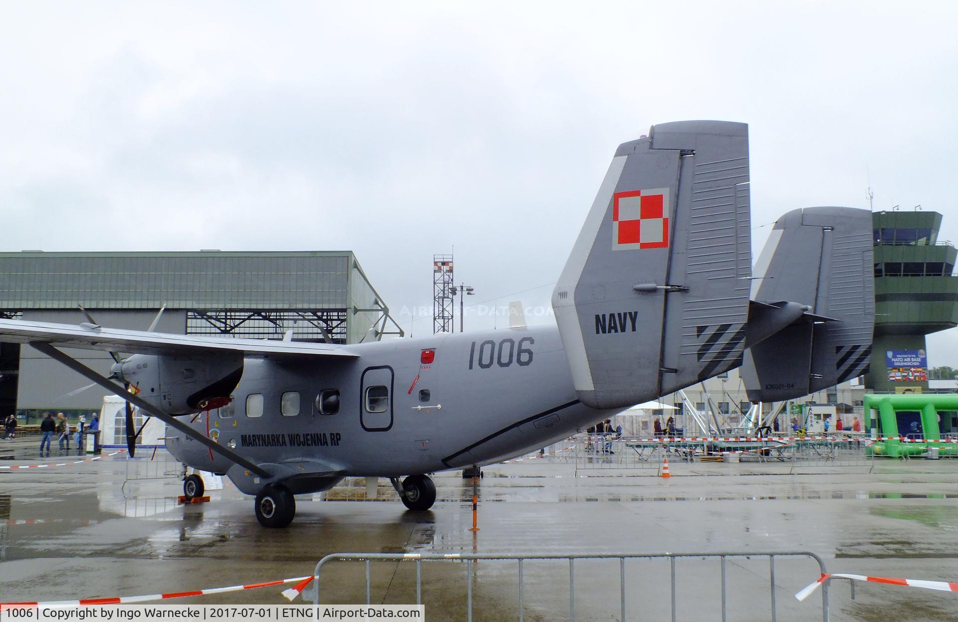 1006, PZL-Mielec M-28B1R Bryza 1R C/N AJG001-04, PZL-Mielec M-28B-1R Bryza of the Polish Naval Aviation at the NAEWF 35 years jubilee display Geilenkirchen 2017