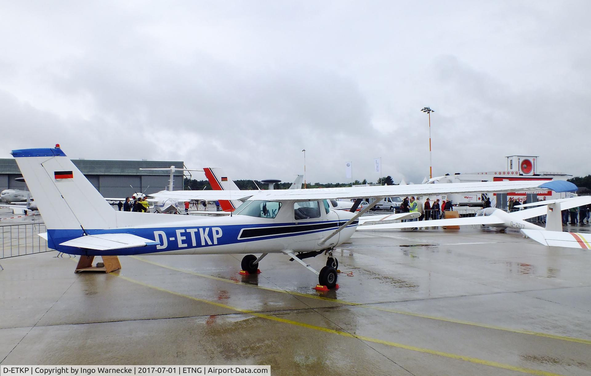 D-ETKP, 1973 Cessna 150L C/N 150-73727, Cessna 150L at the NAEWF 35 years jubilee display Geilenkirchen 2017