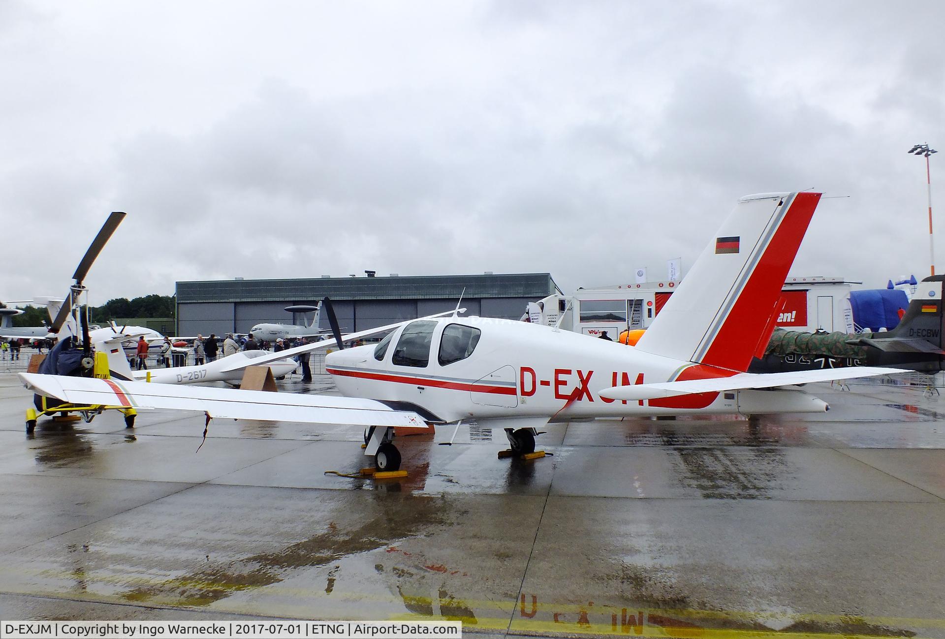 D-EXJM, Socata TB-20 Trinidad C/N 1297, Socata TB-20 Trinidad at the NAEWF 35 years jubilee display Geilenkirchen 2017