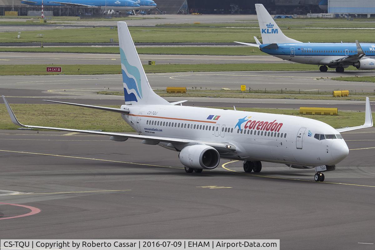 CS-TQU, 2002 Boeing 737-8K2 C/N 30646, Schiphol