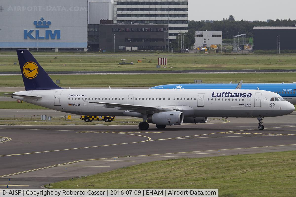 D-AISF, 2000 Airbus A321-231 C/N 1260, Schiphol