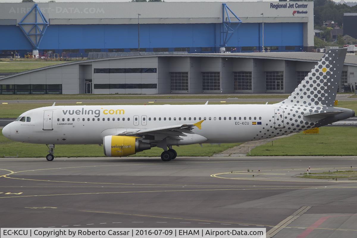 EC-KCU, 2007 Airbus A320-216 C/N 3109, Schiphol