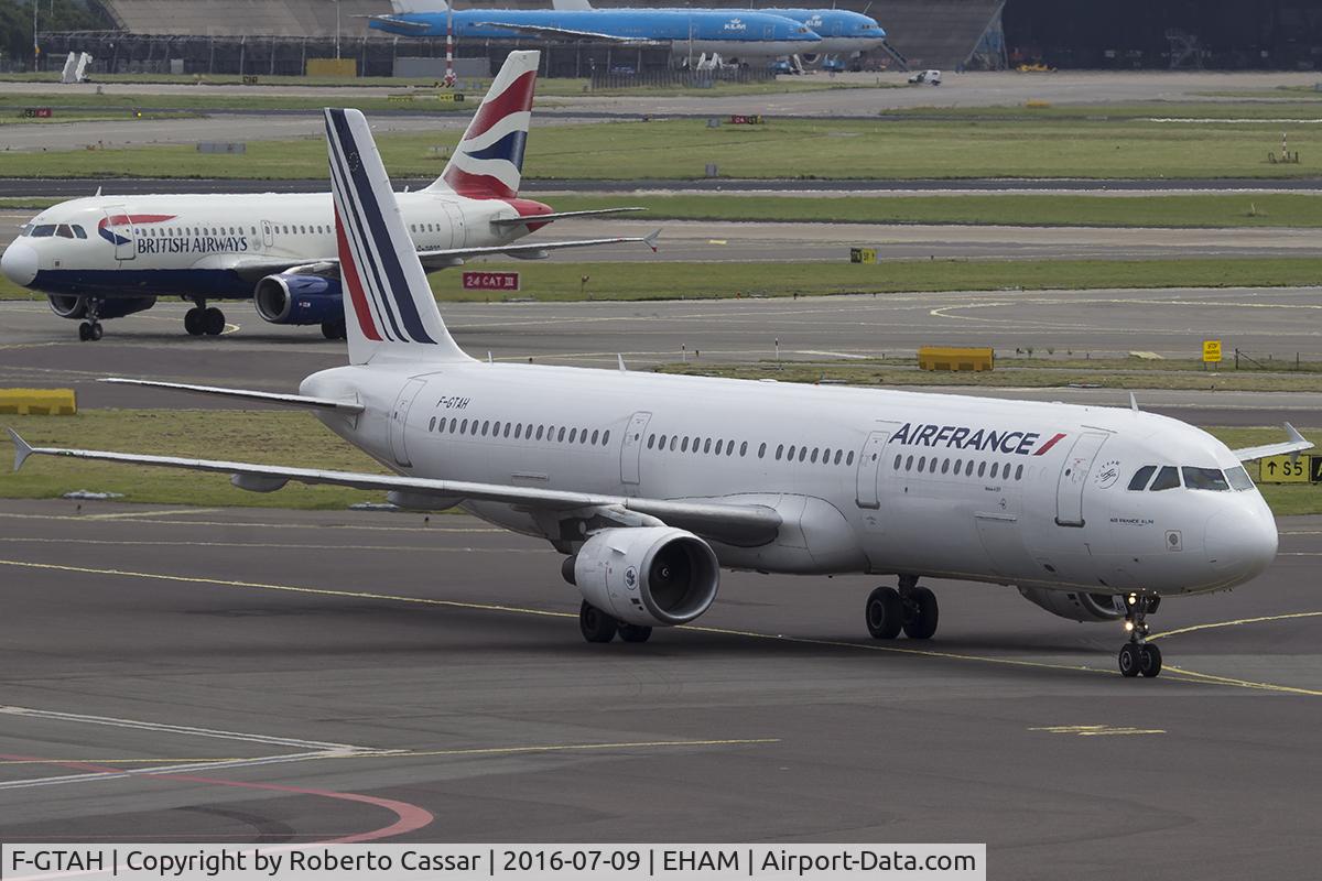 F-GTAH, 1999 Airbus A321-211 C/N 1133, Schiphol