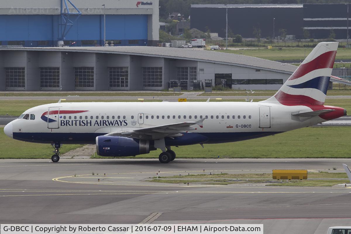 G-DBCC, 2004 Airbus A319-131 C/N 2194, Schiphol