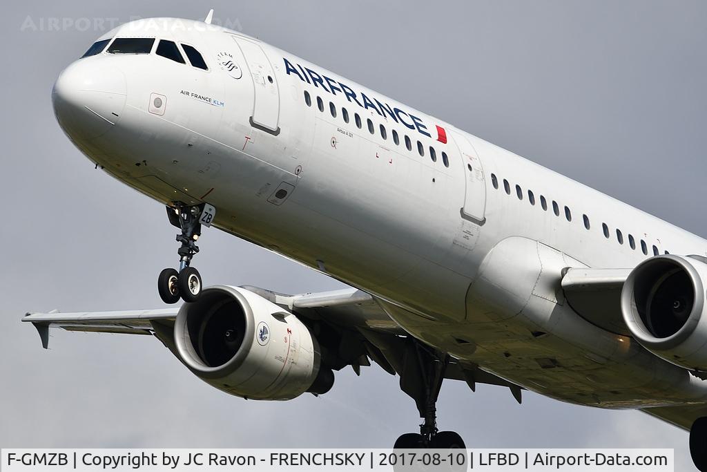 F-GMZB, 1994 Airbus A321-111 C/N 509, A53284 from Marseille landing runway 29