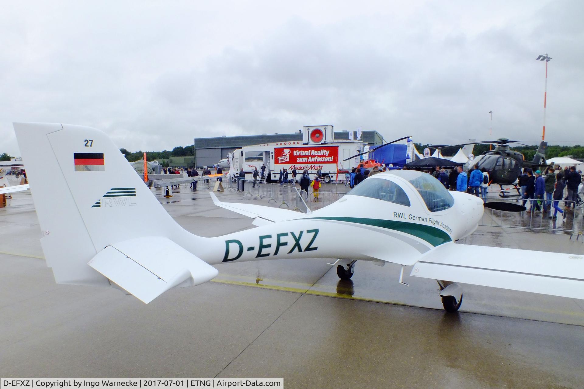 D-EFXZ, Aquila A210 (AT01) C/N AT01-239, Aquila A210 AT at the NAEWF 35 years jubilee display Geilenkirchen 2017