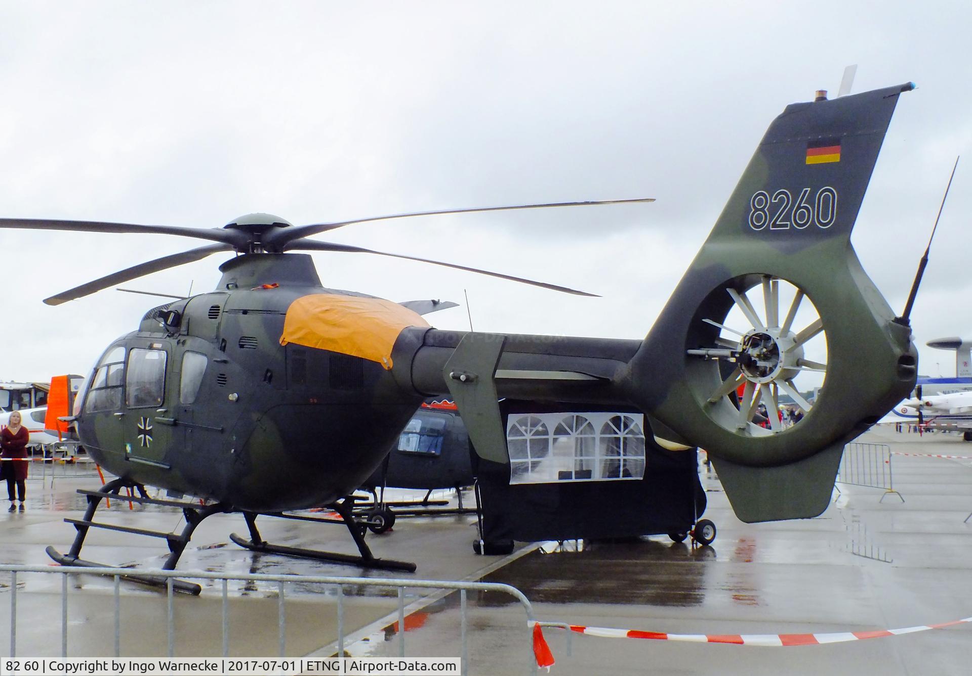 82 60, Eurocopter EC-135T-1 C/N 0111, Eurocopter EC135T-1 of the German Army Aviation at the NAEWF 35 years jubilee display Geilenkirchen 2017
