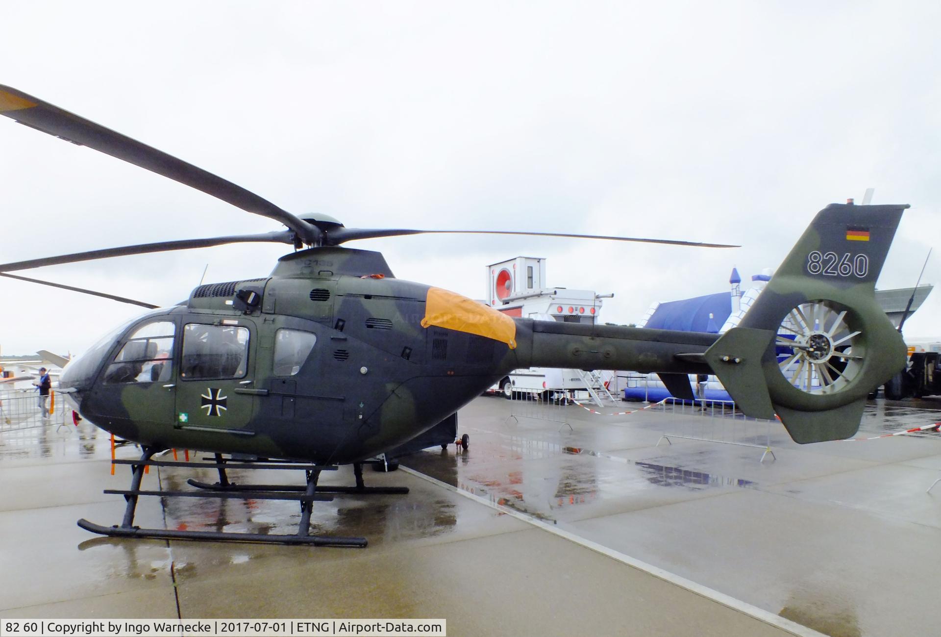 82 60, Eurocopter EC-135T-1 C/N 0111, Eurocopter EC135T-1 of the German Army Aviation at the NAEWF 35 years jubilee display Geilenkirchen 2017