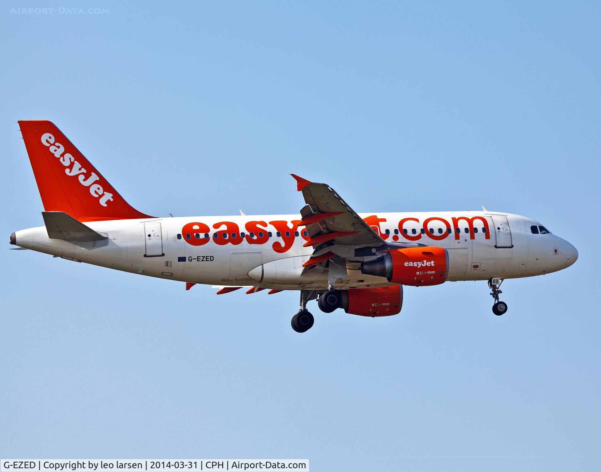 G-EZED, 2004 Airbus A319-111 C/N 2170, Copenhagen 31.3.2014