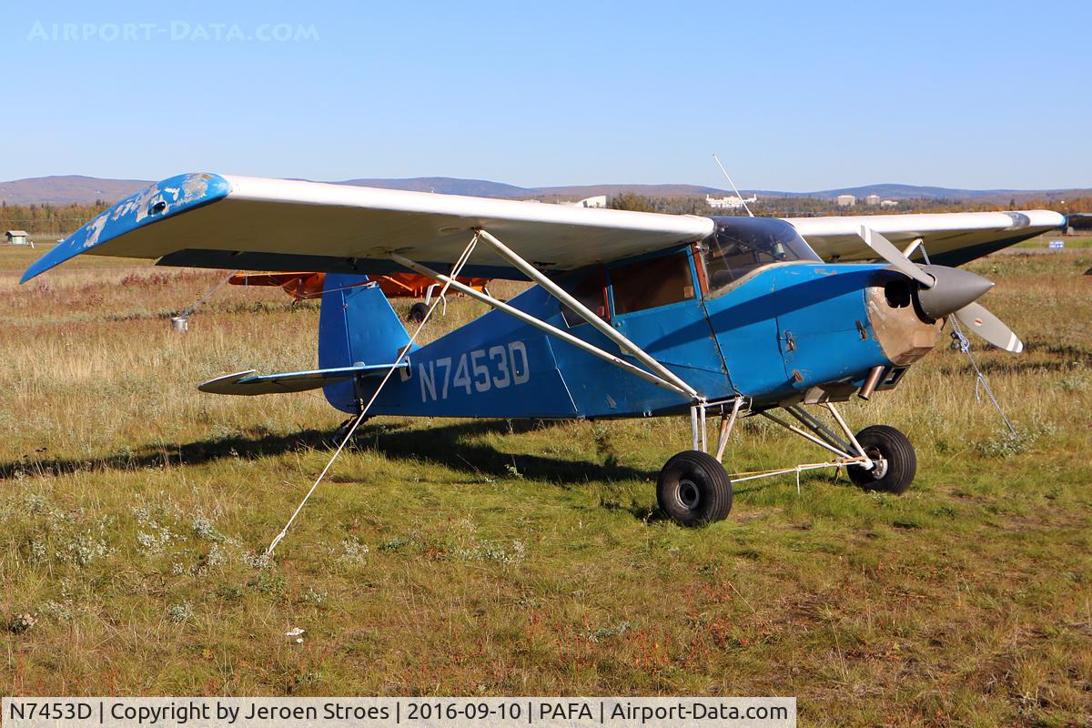 N7453D, 1957 Piper PA-22-150 C/N 22-5219, pafa