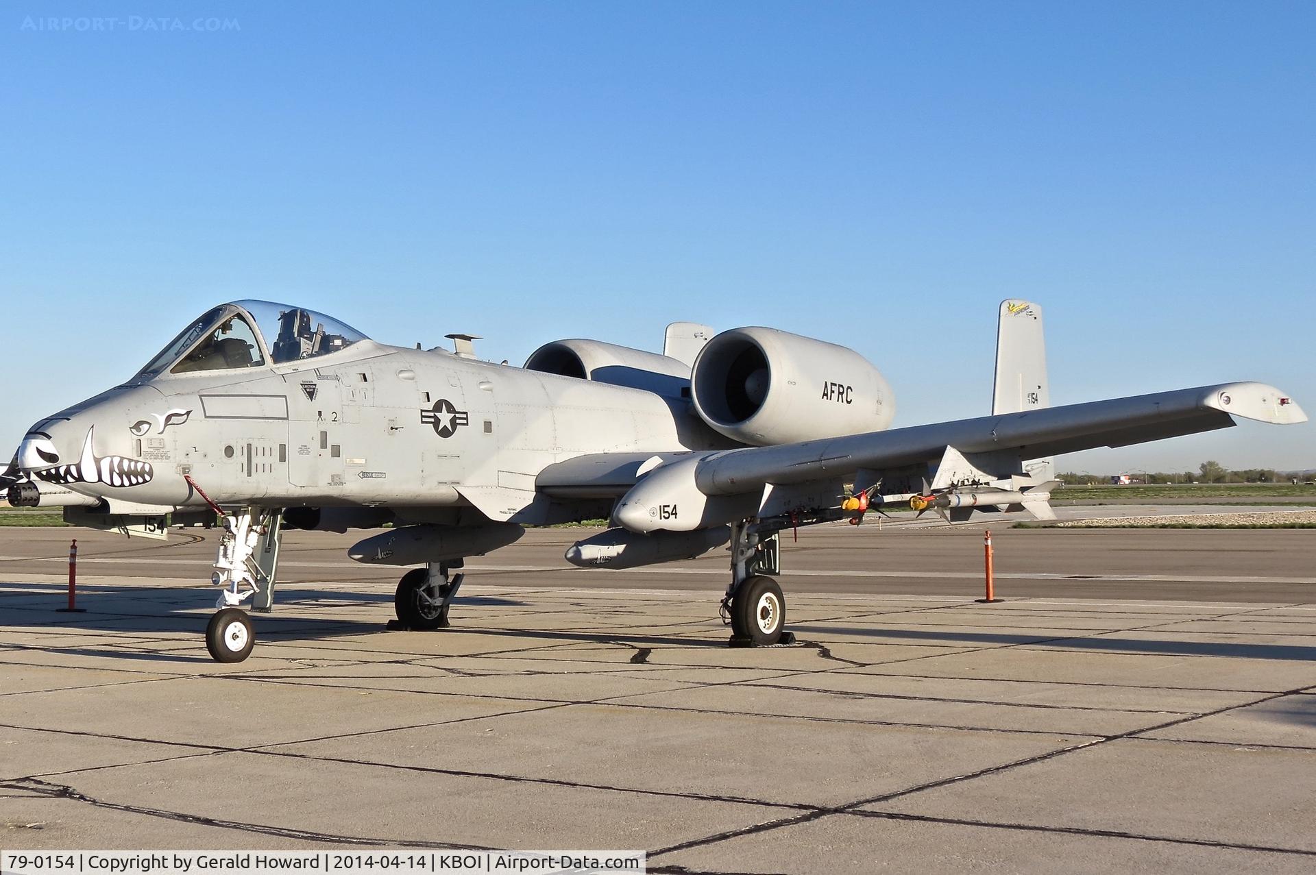 79-0154, 1979 Fairchild Republic A-10A Thunderbolt II C/N A10-0418, Former 47th Fighter Sq. 